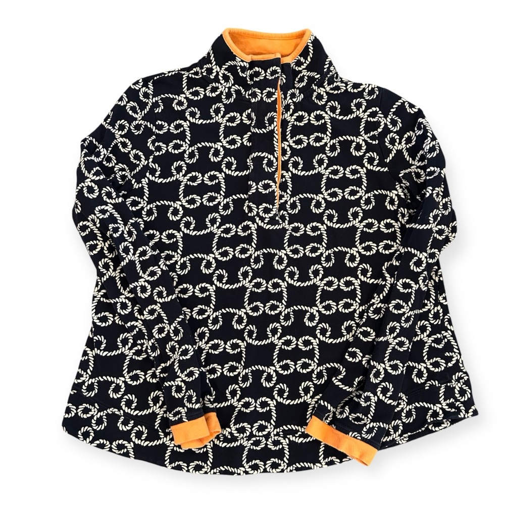 Crown & Ivy | Pullover Quarter Button Knit Top - Picture 2 of 9